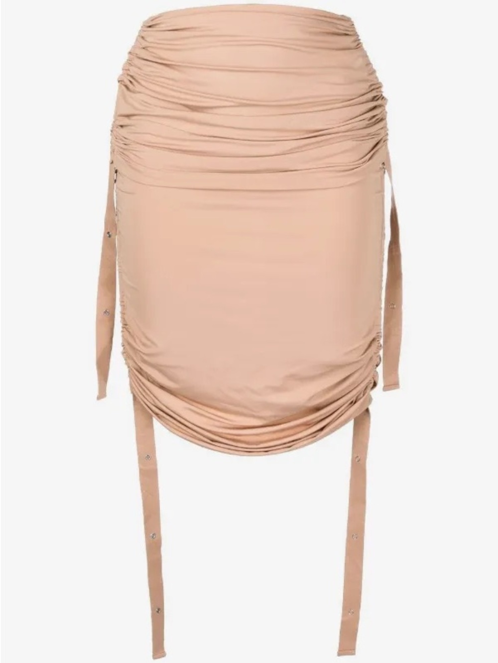 Dion Lee Doric Ruched Midi Skirt